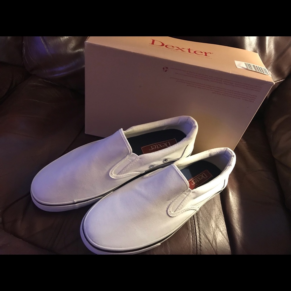 DEXTER white Lakeside Loafers